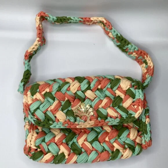 NWT Lele Sadoughi Braided Lyle Bag - Picture 4 of 7